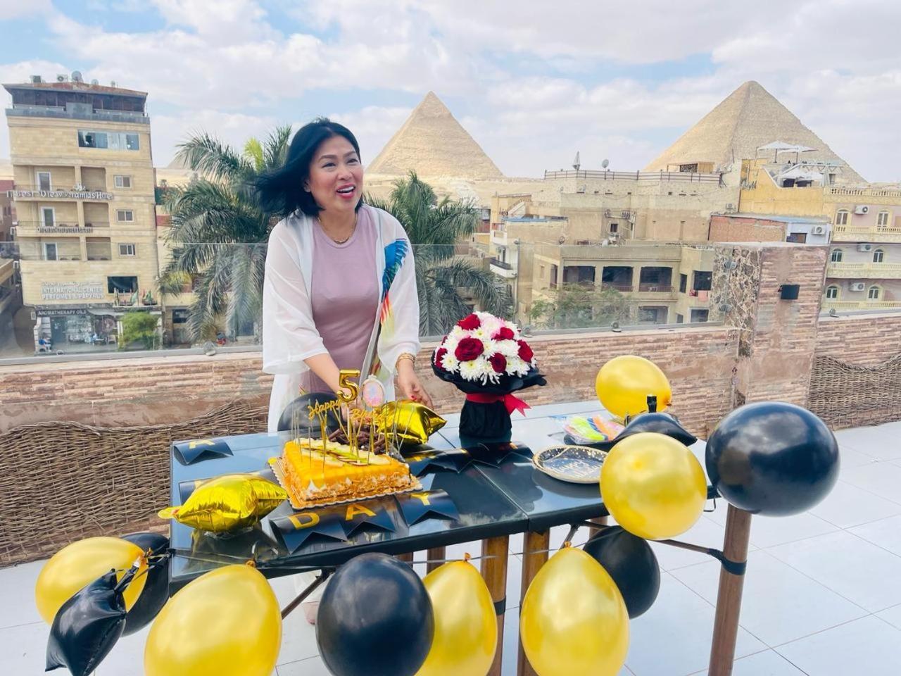 Pyramids Express View Hotel Kafret el-Gabal Zewnętrze zdjęcie
